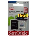 Memoria MicroSD  Sandisk de 16Gb